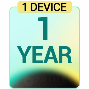 1 JAAR PRIME STREAMING PAKKET VOOR ÉÉN APPARAAT - SLECHTS €67,99